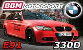 BMW 330d E91 od BBM Motorsport - zv��enie v�konu a �t�lu v jednom