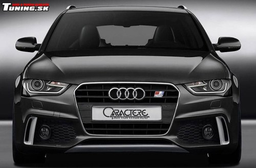 audi a4 s4 avant black caractere performance styling