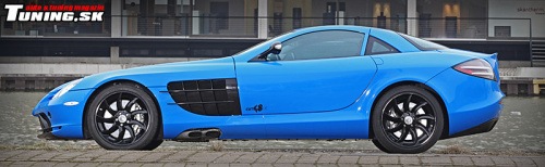 mercedes slr cut48 wrap modr� f�lia
