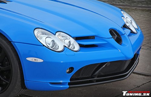 mercedes slr cut48 wrap modr� f�lia