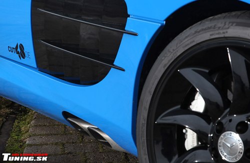 mercedes slr cut48 wrap modr� f�lia