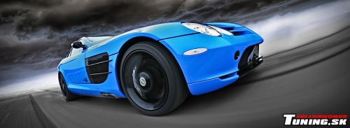 mercedes slr cut48 wrap modr� f�lia