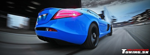 mercedes slr cut48 wrap modr� f�lia