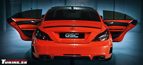 mercedes benz cls63 v8 amg stealth oran�ov� lak zv��enie v�konu german special customs tuning