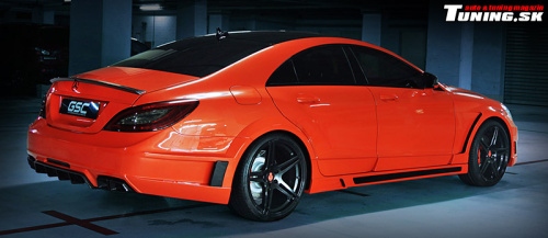 mercedes benz cls63 v8 amg stealth oran�ov� lak zv��enie v�konu german special customs tuning