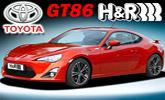 Podvozkov� diely, sady, pru�iny a tlmi�e pre Toyota GT86 od tuner z firmy H&R
