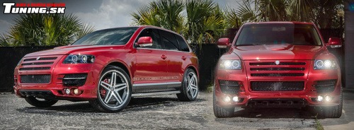 volkswagen touareg gt 360 bodykit nastavite�n� podvozok tuning hofele design