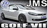 Volkswagen Golf VII s nastavite�n�m podvozkom a �t�lov�mi doplnkami z firmy JMS
