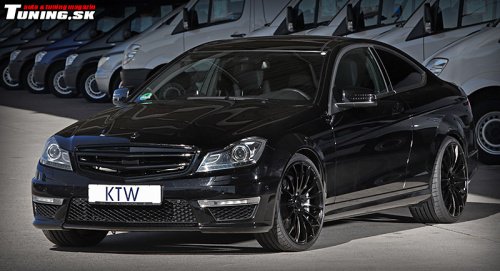 mercedes benz c63 amg coup� black series zv��enie v�konu decentn� tuning ktw tuning