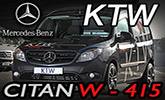 Mercedes-Benz Citan (W-415) od KTW Tuning: dod�vka s franc�zskymi kore�mi v �t�lovej �prave