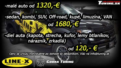 LINE-X - ochr�n� i p�ed v�buchem