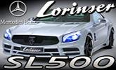 Mercedes Benz SL500 Lorinser � luxusn� styling pre hviezdny roadster R231