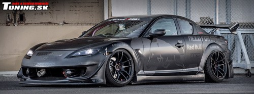 mazda rx-8 drift spojlery veilside bodykit vertex stance style tuning naoki ishijima