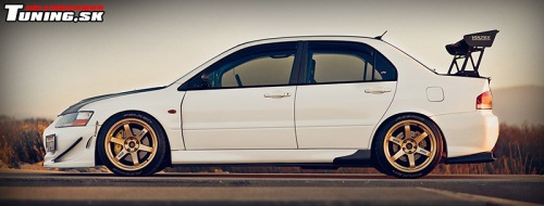mitsubishi lancer evolution ix carbon �portov� diely stance style tuning algier kalifornia usa