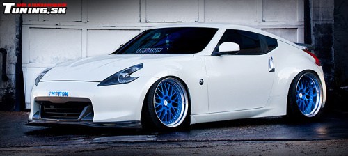 nissan 370z disky work vsxx low stance style tuning
