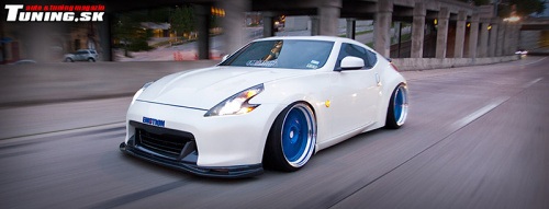 nissan 370z disky work vsxx low stance style tuning