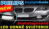 Homologovan� denn� svietenie Philips DaylightGuide s nov�m typom LED di�d