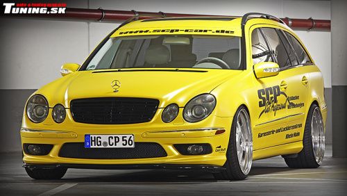 mercedes benz e320 combi �lt� vinyl wrap f�lia cam-shaft s-c-p service car professional tuning