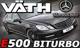 Mercedes-Benz E500 (W212) Biturbo od V�TH � zv��enie v�konu a decentn� �prava pre limuz�nu