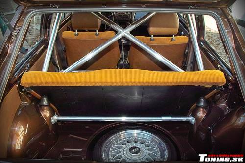 volkswagen golf mk1 1983 Beautiful Brownie hneda metaliza retro tuning