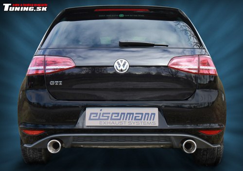 volkswagen vw golf gti vii mk7 v�fuky v�fukov� syst�m eisenmann exhaust systems