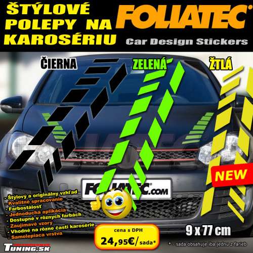 polepy tiene na auto exterier interier folie folia foliatec