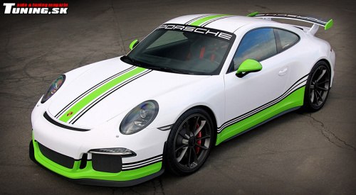 porsche 991 gt3 fostla styling karosarske folie