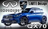 Infiniti QX70 od Larte Design: �portov� �pravy pre luxusn� japonsk� SUV
