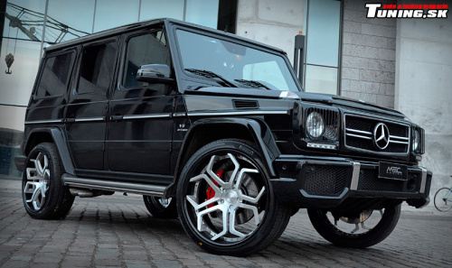 mercedes-benz g63 amg bodykit �portov� disky mec design