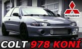 Mitsubishi Colt s extr�mnym v�konom a� 978 kon�!