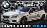 BMW PD6XX Gran Coup� - decentn� �prava a zv��enie v�konu od PRIOR Design