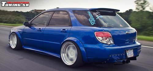 subaru impreza wrx wagon stance tuning