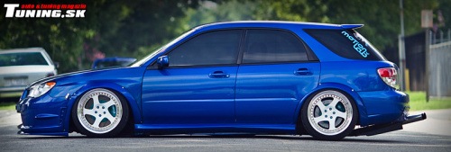 subaru impreza wrx wagon stance tuning