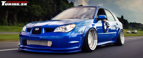 subaru impreza wrx wagon stance tuning