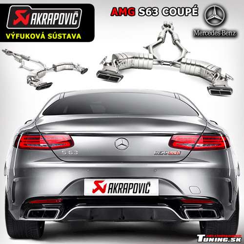 mercedes benz amg s63 coup� vy��� v�kon v�fukov� s�stava akrapovi� renntech