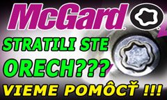 Skrutky kolies McGard: stratili ste orech a neviete n�js� karti�ku s k�dom skrutiek? Vieme pom�c�
