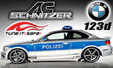 BMW 1 Coup� AC Schnitzer TUNE IT! SAFE! � svi�n� pomocn�k pre policajtov !!!