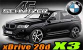 BMW X3 (F25) xDrive 20D - styling a zv��enie v�konu od AC Schnitzer !!!