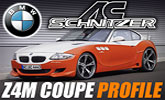AC Schnitzer Z4 M Coup� Profile � bli��ie stretnutie s�nebezpe�n�m pred�torom !