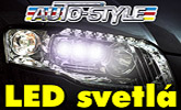 LED predn� svetl� � nov� LED svetlomety od Autostyle !!!