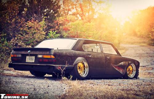 bmw e28 rusty rat rod