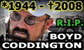 Kr� a stvorite� hot rodov -  BOYD CODDINGTON -  zomrel.