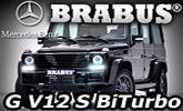 Brabus Mercedes-Benz G V12 S Biturbo � hranat� sil�k !!!