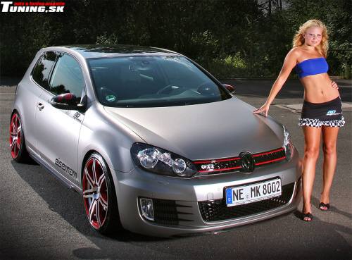 vw golf 6 gti cfc tuning girl