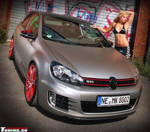 vw golf 6 gti cfc tuning girl