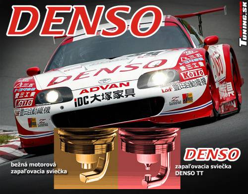 motorova sviecka denso tt toyota race car