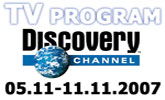 Program Discovery Channel od 5. � 11.novembra 2007