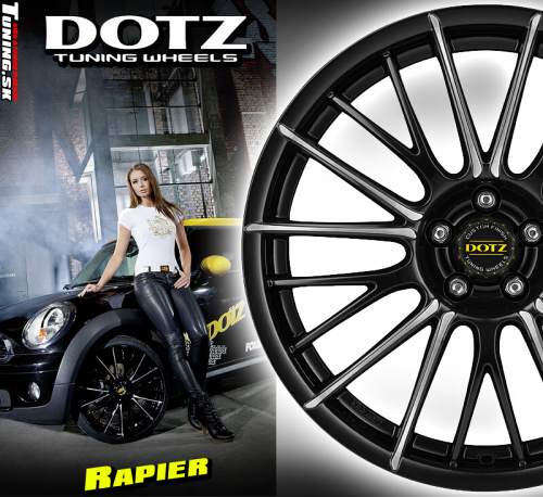 tuning girl mini cooper dotz rapier