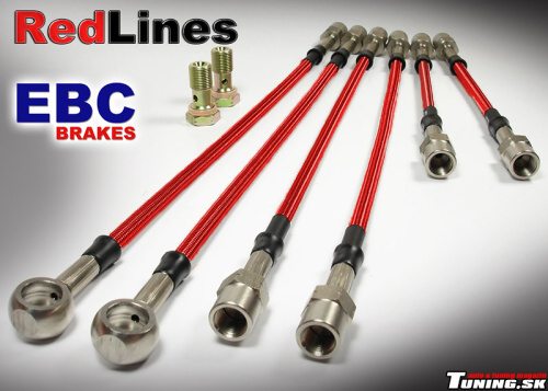 brzdov� hadice pancier ebc brakes red