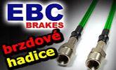 Brzdov� hadice farebn� a opancierovan� - spo�ahlivos� od firmy EBC Brakes !!!